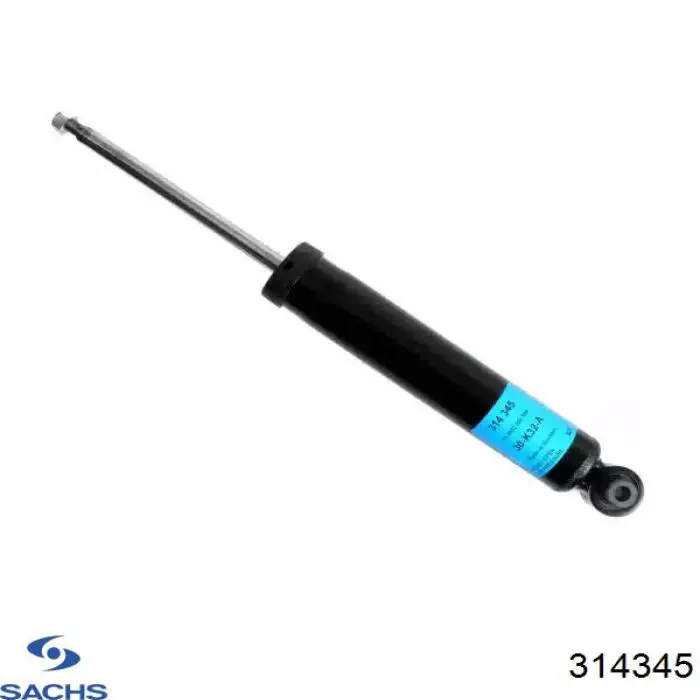 Amortiguador trasero Sachs 314345 precio, desde 85,61 EUR