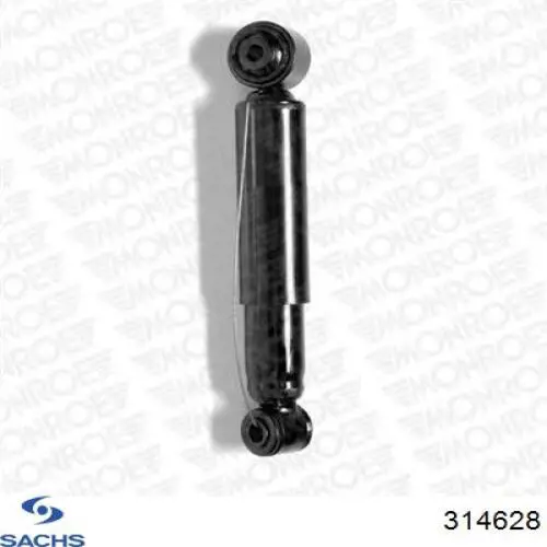 Amortiguador trasero 314628 Sachs