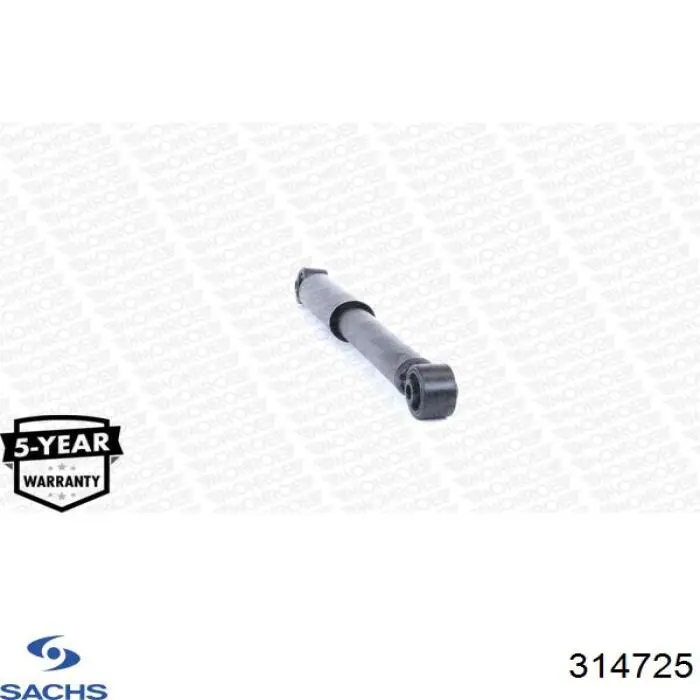 Amortiguador trasero Sachs 314725 precio, desde 41,47 EUR