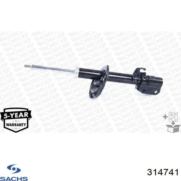 Amortiguador delantero derecho Sachs 314741 precio, desde 66,78 EUR