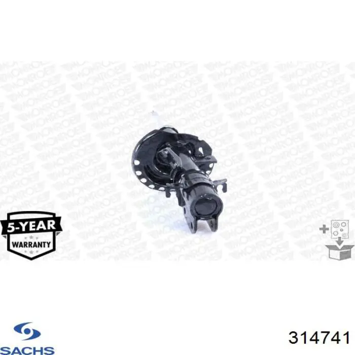 Comprar 314741 Sachs Amortiguador delantero derecho