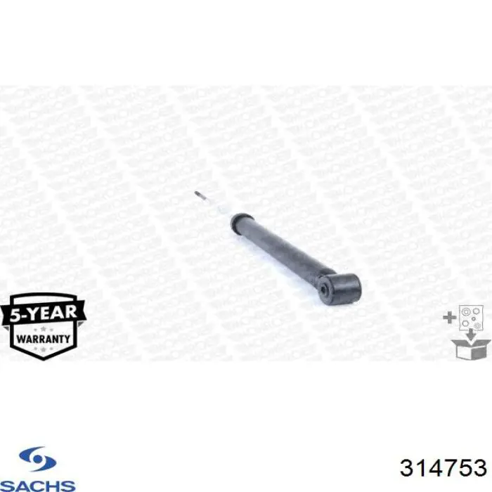 Comprar 314753 Sachs Amortiguador trasero