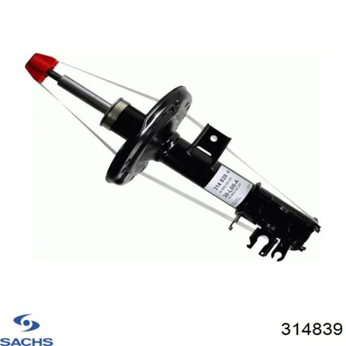 Amortiguador delantero izquierdo Sachs 314839 precio, desde 56,49 EUR