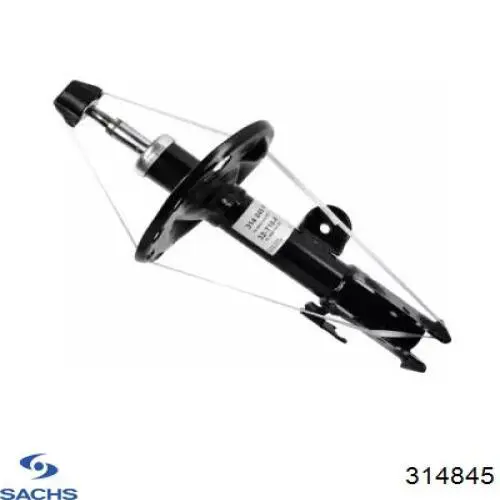 Amortiguador delantero derecho 314845 Sachs