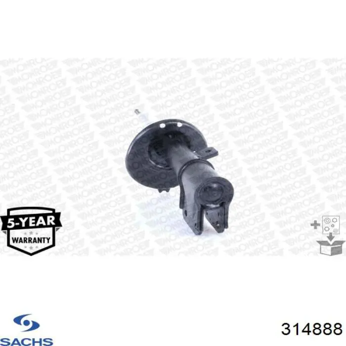 Comprar 314888 Sachs Amortiguador delantero derecho