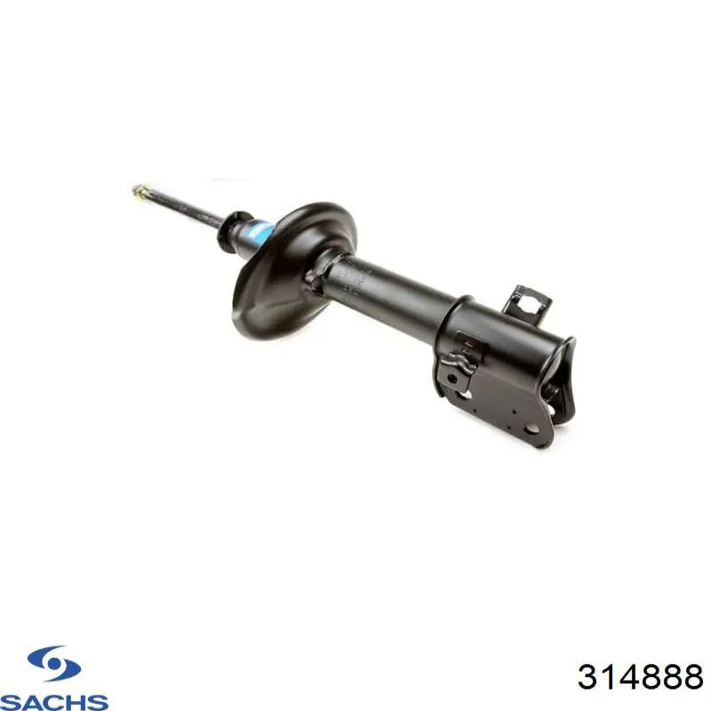 Amortiguador delantero derecho 314888 Sachs