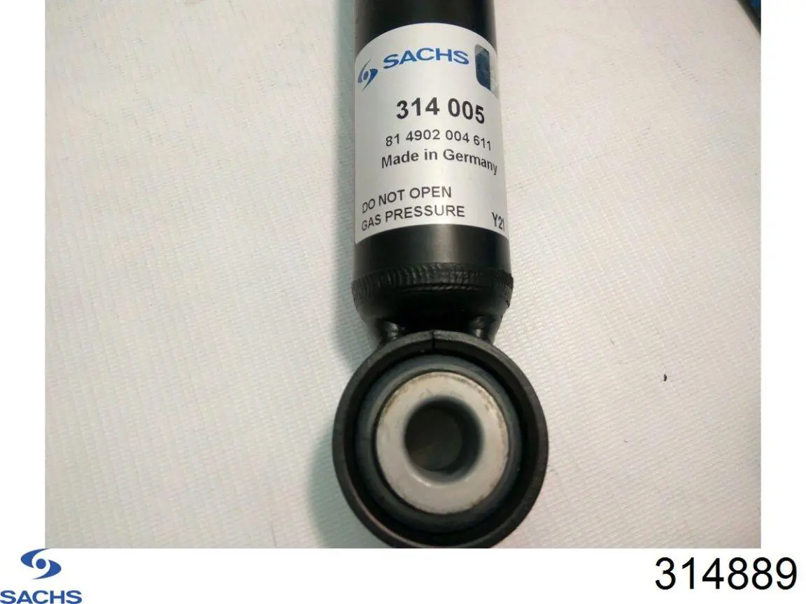 314889 Sachs Amortiguador eje delantero derecha