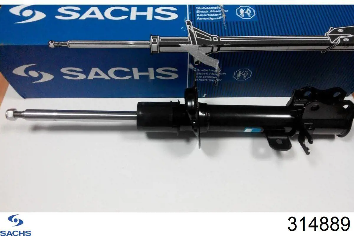 Amortiguador delantero derecho 314889 Sachs