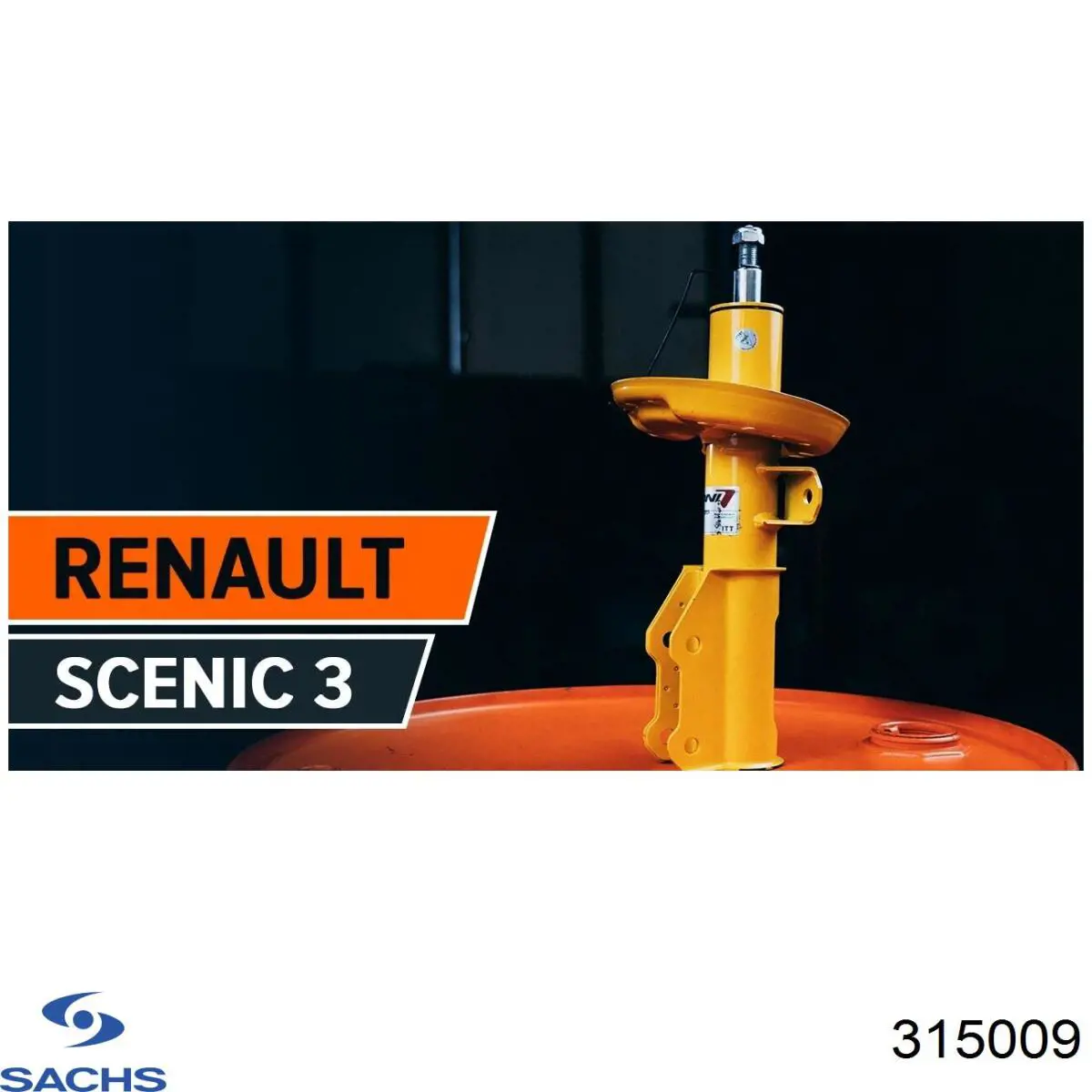 Amortiguador trasero Sachs 315009 precio, desde 57,13 EUR