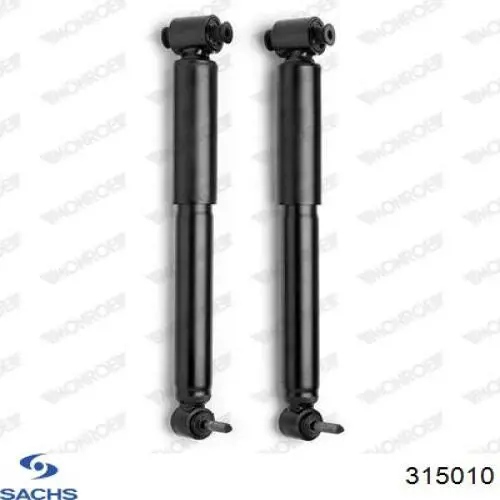 Amortiguador trasero Sachs 315010 precio, desde 52,69 EUR