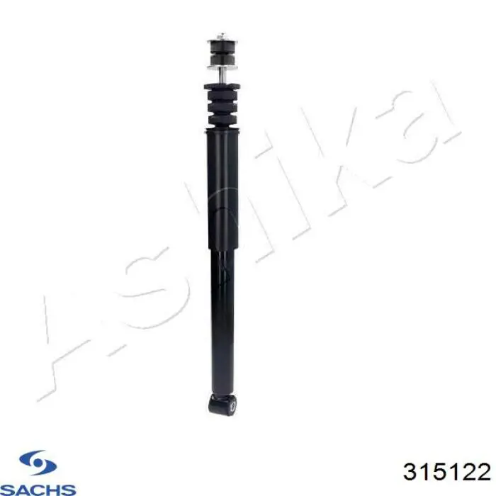 Amortiguador trasero Sachs 315122 precio, desde 47,73 EUR