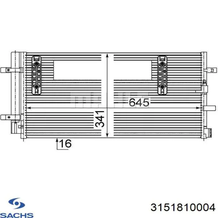 Cojinete de embrague 3151810004 Sachs