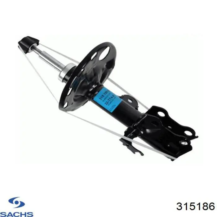 315186 Sachs Amortiguador eje delantero derecha