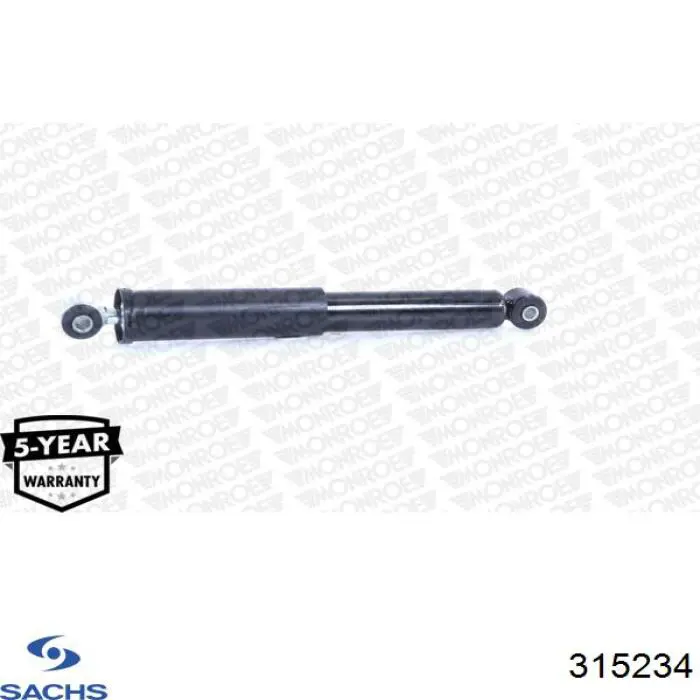 Comprar 315234 Sachs Amortiguador trasero