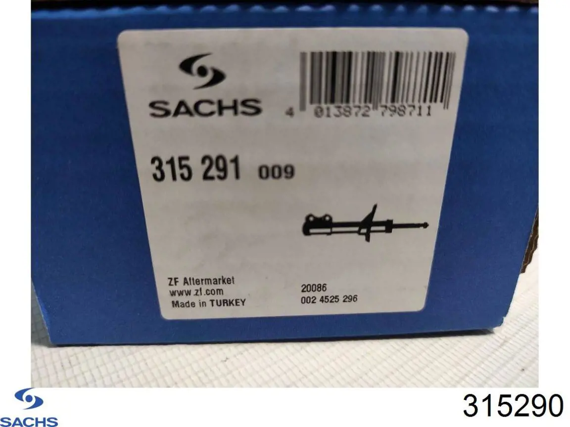 Amortiguadores Sachs 315290 precio, desde 66,78 EUR
