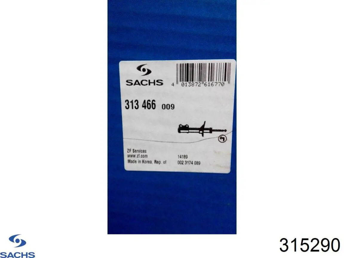 Comprar 315290 Sachs Amortiguador