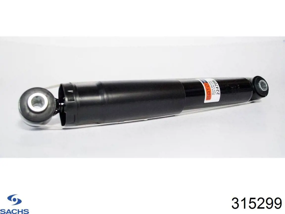 Amortiguador trasero Sachs 315299 precio, desde 37,75 EUR