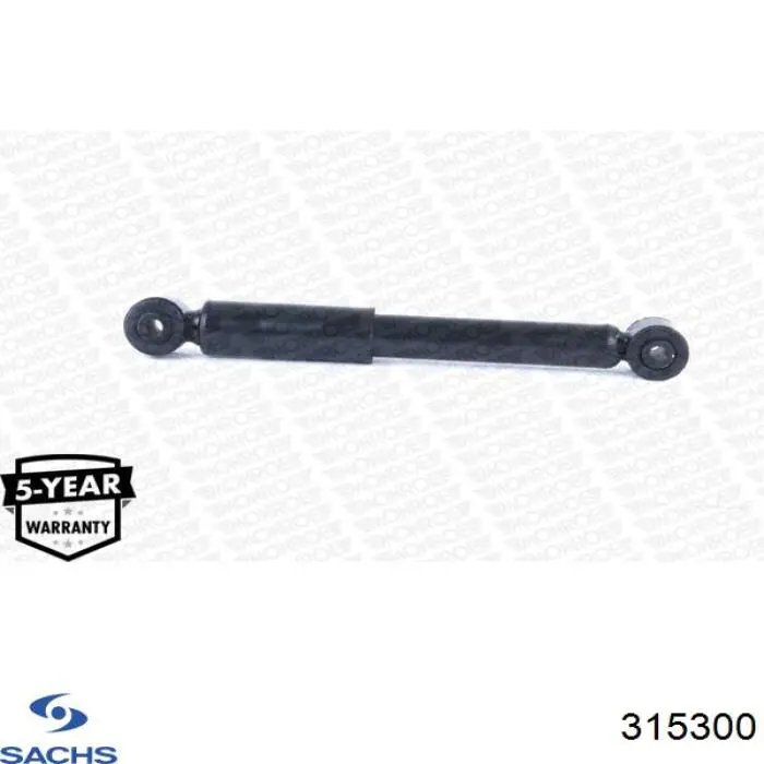 Amortiguador trasero Sachs 315300 precio, desde 65,17 EUR