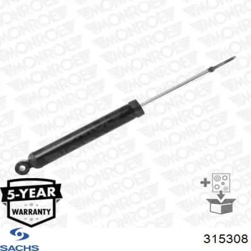 Comprar 315308 Sachs Amortiguador trasero