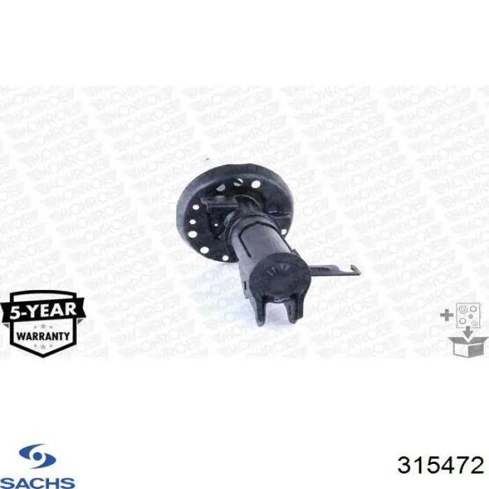 Amortiguador delantero derecho Sachs 315472 precio, desde 63,87 EUR