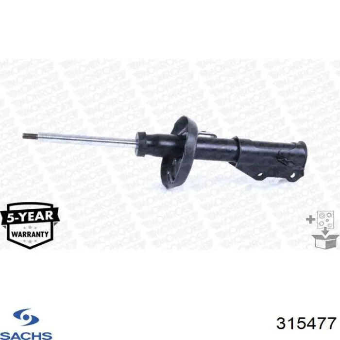 Amortiguador delantero izquierdo Sachs 315477 precio, desde 64,37 EUR