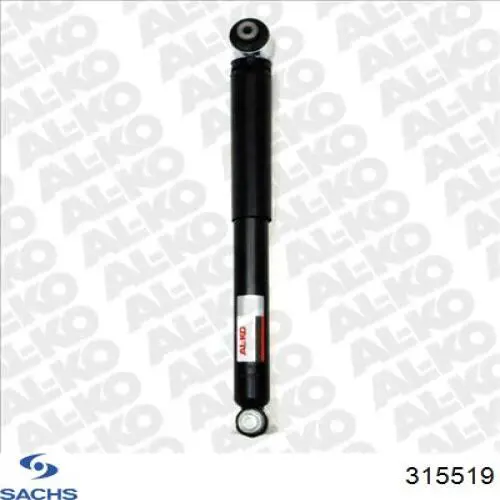 Amortiguador trasero Sachs 315519 precio, desde 55,50 EUR