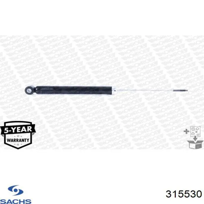 Comprar 315530 Sachs Amortiguador trasero