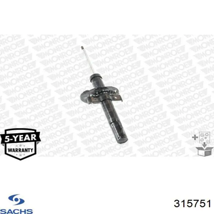 315 751 Sachs amortiguador trasero