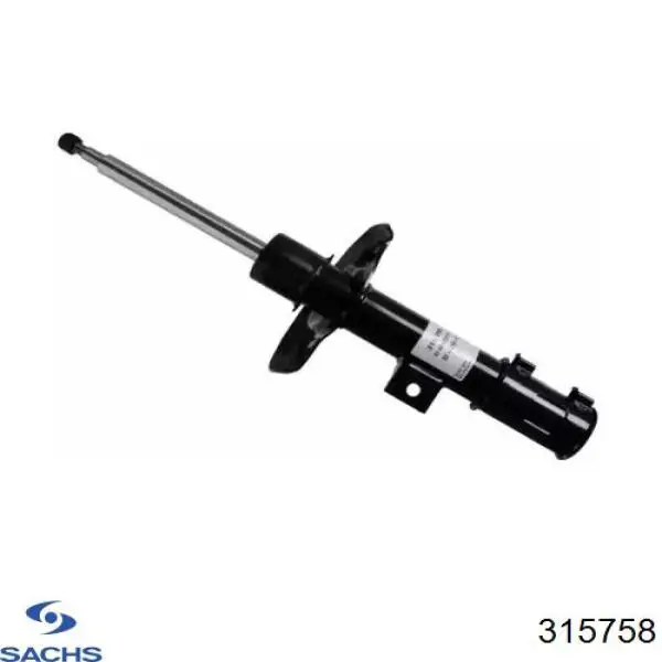 315758 Sachs Amortiguador eje delantero derecha