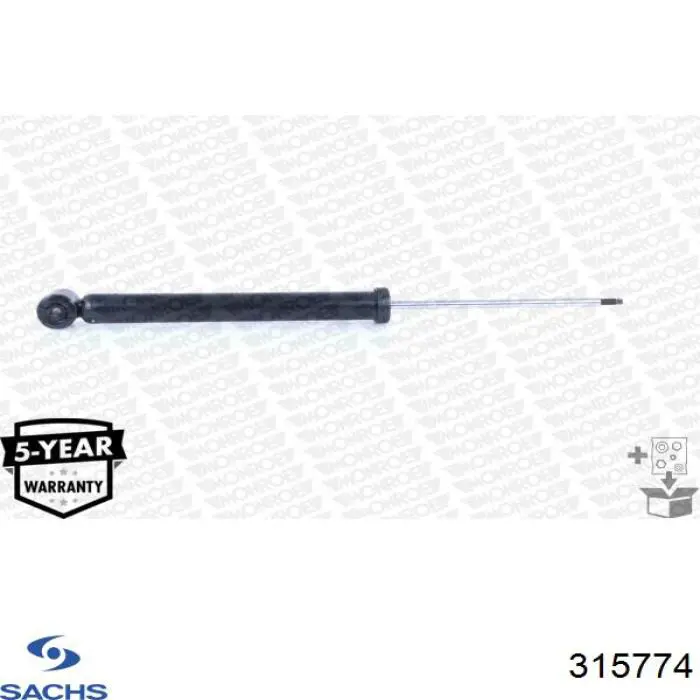 Comprar 315774 Sachs Amortiguador trasero