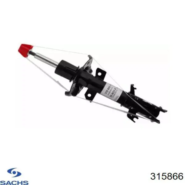 Amortiguador delantero izquierdo Sachs 315866 precio, desde 53,51 EUR
