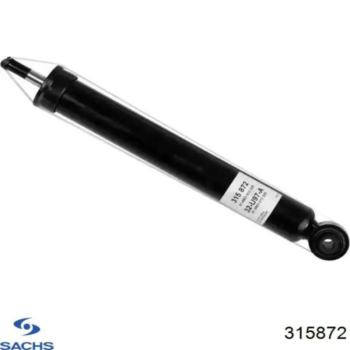Amortiguador trasero Sachs 315872 precio, desde 50,82 EUR
