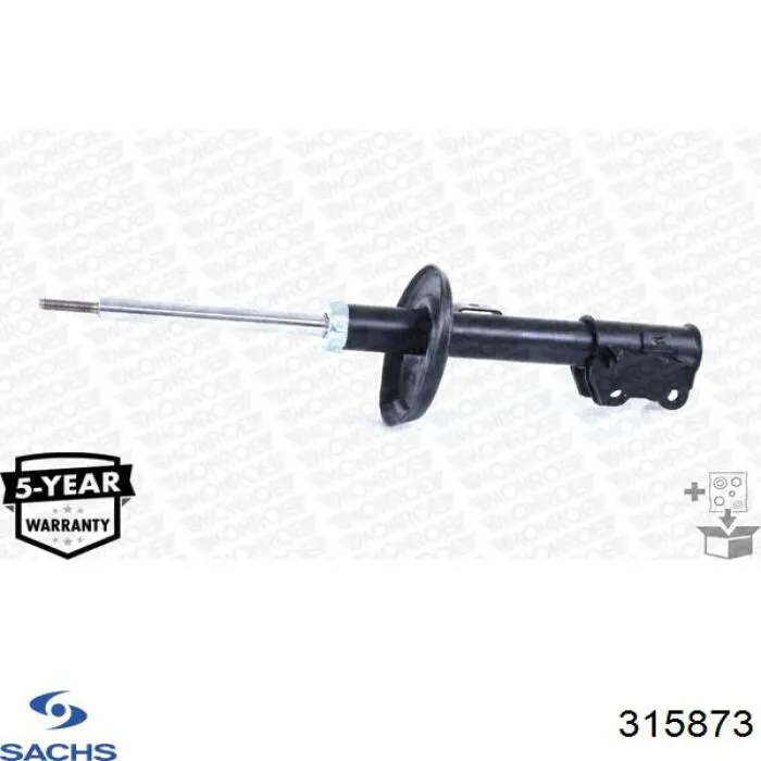 Amortiguador delantero derecho Sachs 315873 precio, desde 53,08 EUR