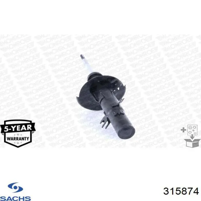 Amortiguador delantero izquierdo Sachs 315874 precio, desde 57,23 EUR