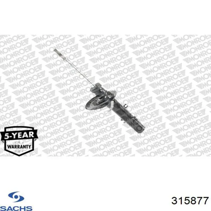 Comprar 315877 Sachs Amortiguador delantero derecho
