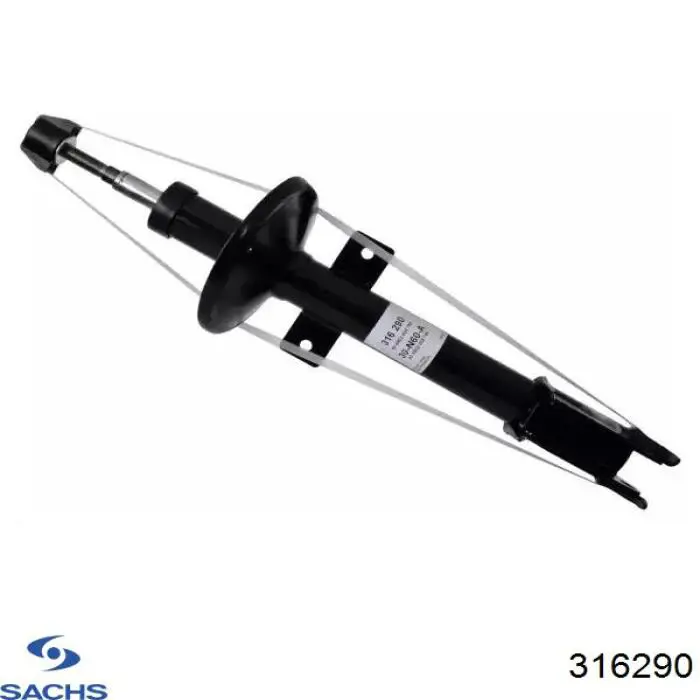Amortiguador trasero Sachs 316290 precio, desde 57,72 EUR