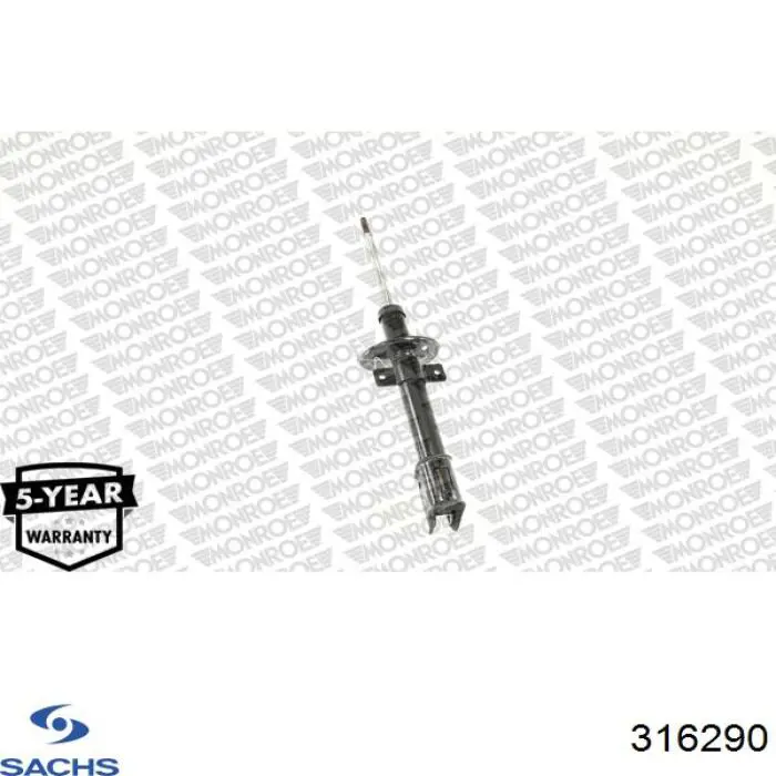 316 290 Sachs amortiguador trasero