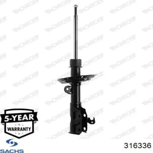 316336 Sachs Amortiguador frontal izquierdo
