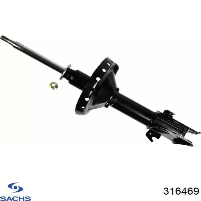 316 469 Sachs amortiguador delantero derecho