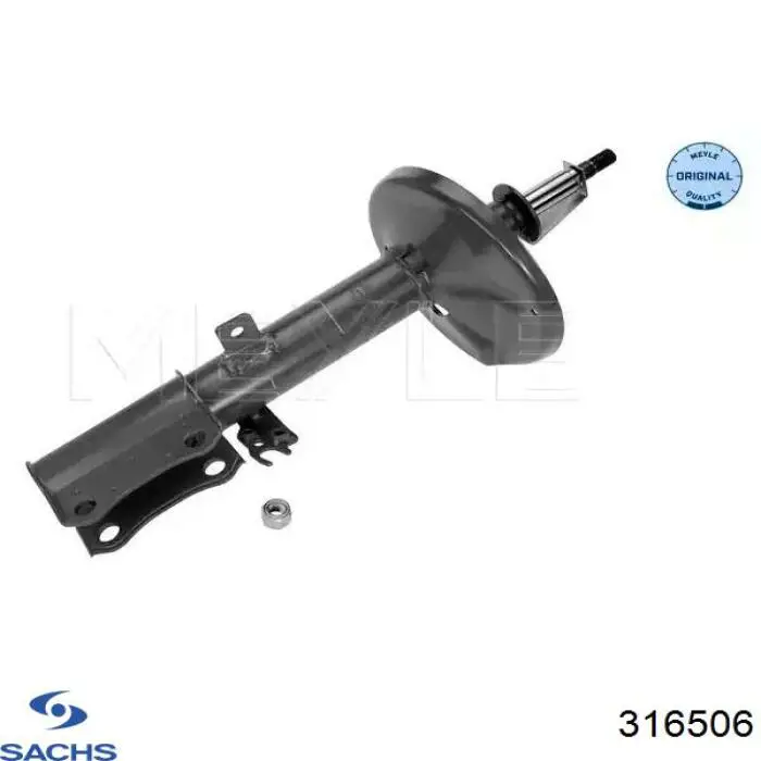 Amortiguador trasero derecho Sachs 316506 precio, desde 67,70 EUR
