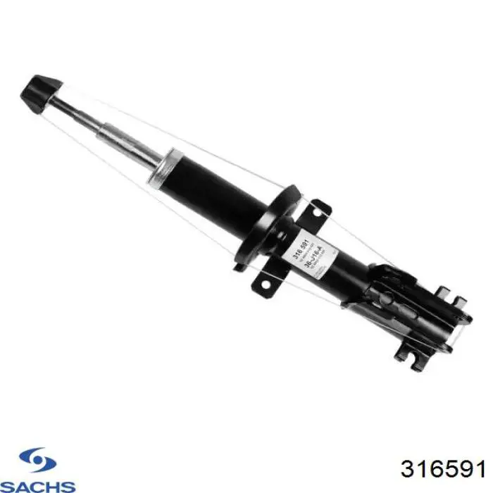 Amortiguadores Sachs 316591 precio, desde 61,26 EUR