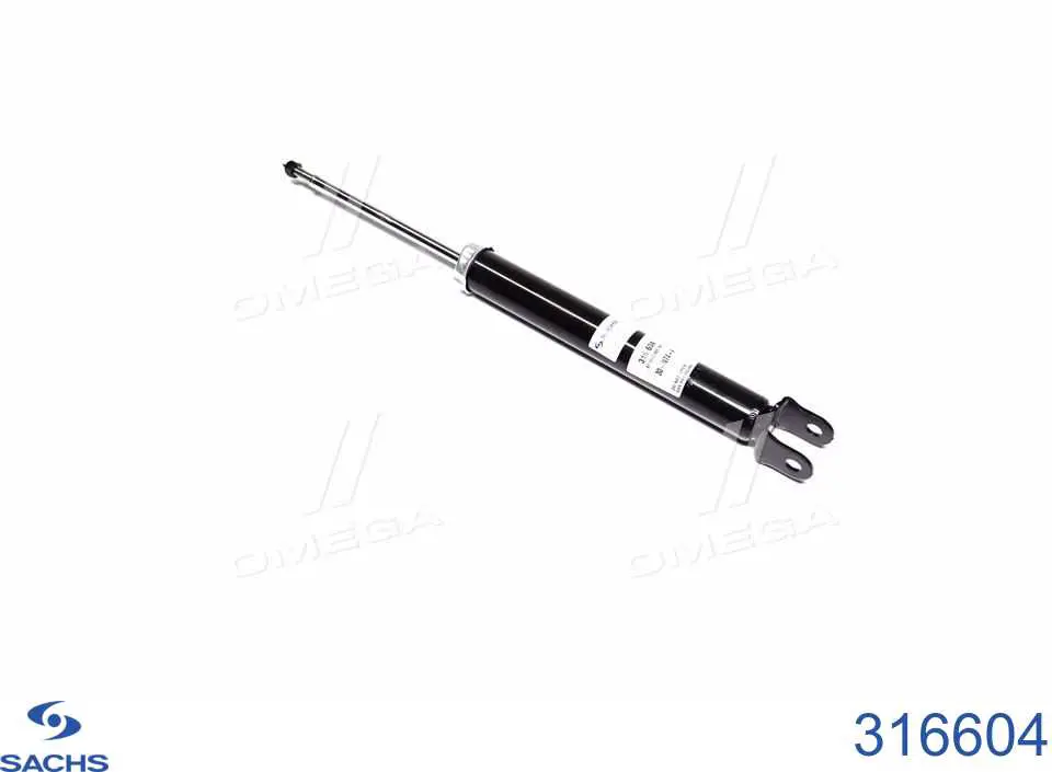 316 604 Sachs amortiguador trasero