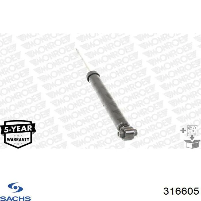 316 605 Sachs amortiguador trasero