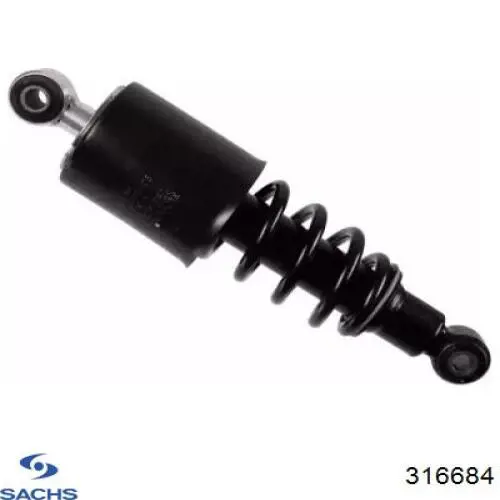 316684 Sachs amortiguador de cabina (truck)