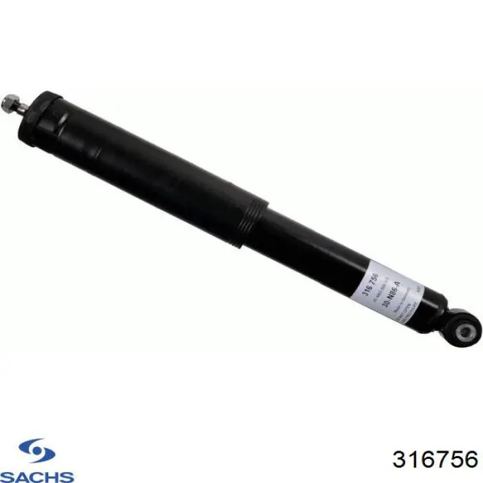 316756 Sachs amortiguador trasero