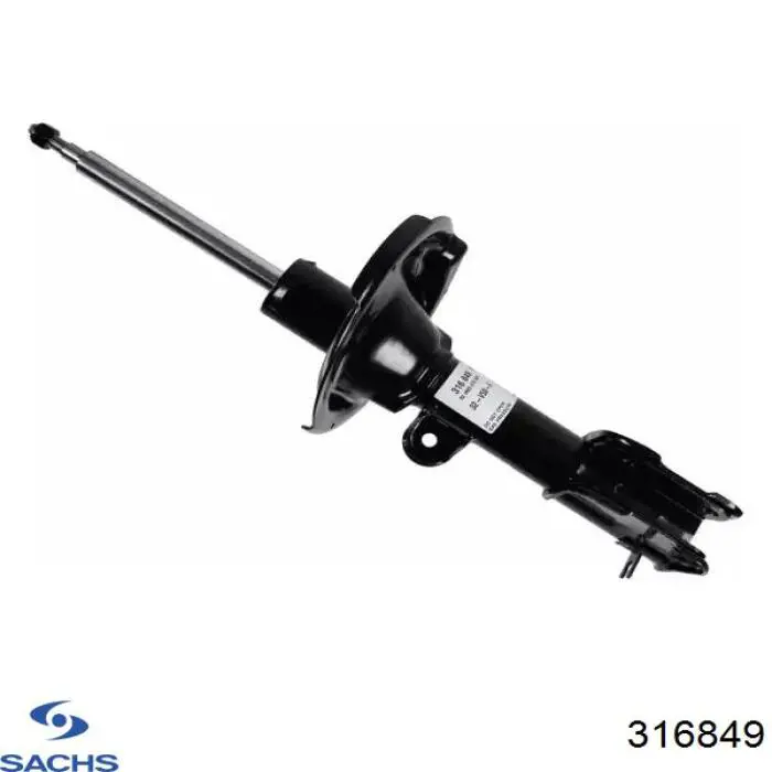 316 849 Sachs amortiguador delantero izquierdo