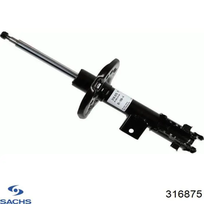 316 875 Sachs amortiguador delantero izquierdo