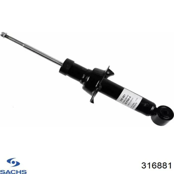 Comprar 316881 Sachs Amortiguador trasero
