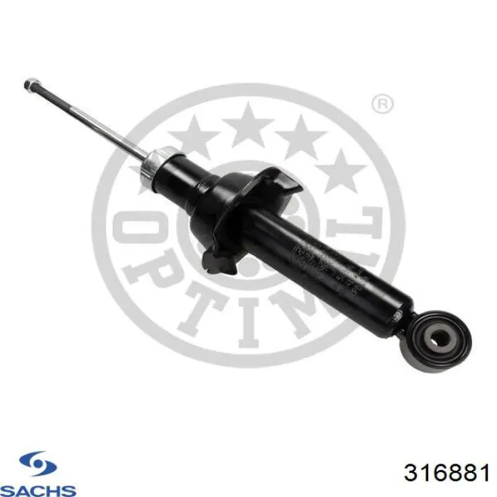 316 881 Sachs amortiguador trasero