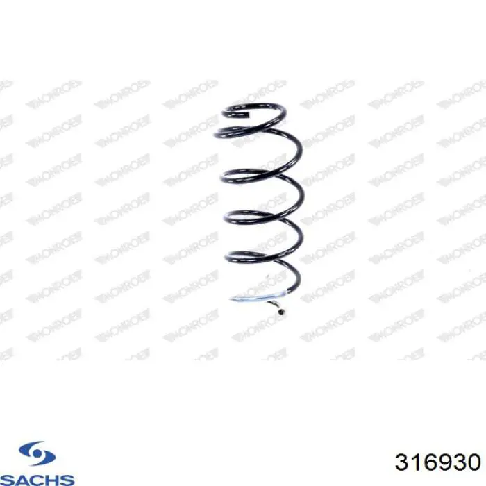 316 930 Sachs amortiguador trasero